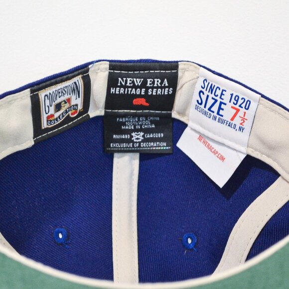 New Era Heritage Series Brooklyn Dodgers Fitted Hat 7 1/2 - Picture 6 of 6
